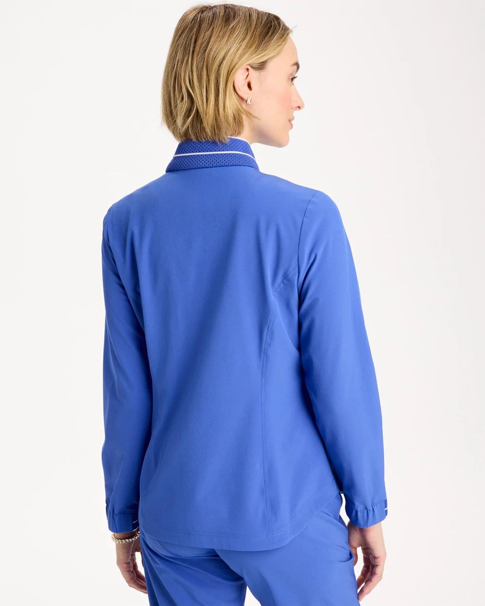 Zenergy® UPF Mesh Trim Jacket | Chico's
